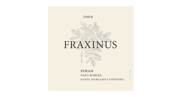 Fraxinus Wine Label